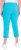 Ulla Popken Stretch Basic Bengaline Capri Pants Deep Aqua - Jeans & Bukser i Store Størrelser – Plus Size - 