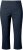 Ulla Popken Stretch Basic Bengaline Capri Pants Navy Blue - Jeans & Bukser i Store Størrelser – Plus Size - 
