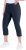 Ulla Popken Stretch Basic Bengaline Capri Pants Navy Blue - Jeans & Bukser i Store Størrelser – Plus Size - 
