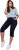 Ulla Popken Roll Tab Hem Stretch Cargo Pants Navy - Jeans & Bukser i Store Størrelser – Plus Size - 