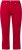 Ulla Popken Roll Tab Hem Stretch Cargo Pants Red - Jeans & Bukser i Store Størrelser – Plus Size - 