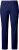 Ulla Popken Bengaline Slim Leg Sienna Fit Elastic Waist Pants Blue - Jeans & Bukser i Store Størrelser – Plus Size - 