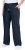 Ulla Popken Drawstring Elastic Waist Mary Fit Linen Pants Navy - Jeans & Bukser i Store Størrelser – Plus Size - 