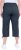 Ulla Popken Stretch Cotton Cargo Crop Pants Navy - Jeans & Bukser i Store Størrelser – Plus Size - 
