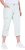 Ulla Popken Stretch Cotton Cargo Crop Pants Snow White - Jeans & Bukser i Store Størrelser – Plus Size - 