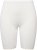 Ulla Popken Lace Hem Stretch Viscose Knit Bicycle Length Lounge Shorts White - Jeans & Bukser i Store Størrelser – Plus Size - 