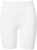 Ulla Popken Lace Hem Stretch Viscose Knit Bicycle Length Lounge Shorts White - Jeans & Bukser i Store Størrelser – Plus Size - 