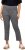 Ulla Popken Check Bengaline Slim Leg Sienna Fit Stretch Crop Pants Navy - Jeans & Bukser i Store Størrelser – Plus Size - 