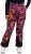 Ulla Popken Hyprar Rose Print Fully Lined Ski Pants Orange - Jeans & Bukser i Store Størrelser – Plus Size - Jeans & bukser, EU 42-70