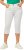 Ulla Popken Basic Capri Sarah Fit Jeans Snow White - Jeans & Bukser i Store Størrelser – Plus Size - 