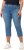 Ulla Popken Cropped Stretch Blend Mony Jeans Blue - Jeans & Bukser i Store Størrelser – Plus Size - 