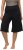 Ulla Popken Wide Leg Flared Bermuda Shorts Black - Jeans & Bukser i Store Størrelser – Plus Size - 