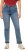 Ulla Popken Wide Leg Stretch Fit Mandy Jeans Light Blue Denim - Jeans & Bukser i Store Størrelser – Plus Size - 