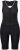 Ulla Popken Padded Cycling Zip Front Bodysuit Black - Jeans & Bukser i Store Størrelser – Plus Size - Jeans & bukser, EU 42-70