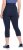 Ulla Popken Cropped High Waisted Leggings Navy - Jeans & Bukser i Store Størrelser – Plus Size - 