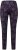 Ulla Popken Geometric Wave Quick Drying Ski Leggings Black - Jeans & Bukser i Store Størrelser – Plus Size - 