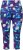 Ulla Popken Neon Bubble Quick Dry Leggings Blue - Jeans & Bukser i Store Størrelser – Plus Size - Jeans & bukser, EU 42-70