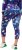 Ulla Popken Neon Bubble Quick Dry Leggings Blue - Jeans & Bukser i Store Størrelser – Plus Size - Jeans & bukser, EU 42-70