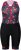 Ulla Popken Functional Padded Zip Front Cycling Leotard Black - Jeans & Bukser i Store Størrelser – Plus Size - 