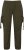 Ulla Popken Elastic Waist Cargo Pants Olives Grey - Jeans & Bukser i Store Størrelser – Plus Size - 