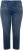 Ulla Popken Rhinestone Detail Stretch Fit Skinny Jeans Blue Denim - Jeans & Bukser i Store Størrelser – Plus Size - 