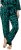 Ulla Popken Palm Leaf Print Elastic Waist Pants Navy - Jeans & Bukser i Store Størrelser – Plus Size - Jeans & bukser, EU 42-70