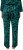 Ulla Popken Palm Leaf Print Elastic Waist Pants Navy - Jeans & Bukser i Store Størrelser – Plus Size - Jeans & bukser, EU 42-70