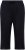 Ulla Popken Cropped Linen Blend Elastic Waist Pants Navy - Jeans & Bukser i Store Størrelser – Plus Size - 