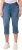 Ulla Popken Sienna Stretch Denim Capris Blue - Jeans & Bukser i Store Størrelser – Plus Size - 