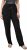 Ulla Popken Speckled Crepe Pull On Pants Black - Jeans & Bukser i Store Størrelser – Plus Size - Jeans & bukser, EU 42-70
