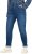 Ulla Popken Rivet Detail Mom Jeans Blue - Jeans & Bukser i Store Størrelser – Plus Size - 