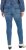 Ulla Popken Decorative Pocket Slim Stretch Jeans Blue Denim - Jeans & Bukser i Store Størrelser – Plus Size - 