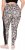 Ulla Popken Leopard Print Quick Drying Leggings Black - Jeans & Bukser i Store Størrelser – Plus Size - 