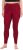 Ulla Popken Lace Print Leggings Red - Jeans & Bukser i Store Størrelser – Plus Size - 