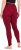 Ulla Popken Lace Print Leggings Red - Jeans & Bukser i Store Størrelser – Plus Size - 