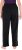 Ulla Popken Fleece Loungewear Pants Black - Jeans & Bukser i Store Størrelser – Plus Size - 