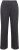 Ulla Popken Sparkling Pinstripe Elastic Waist Pants Black - Jeans & Bukser i Store Størrelser – Plus Size - 