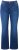 Ulla Popken Mandy Straight Leg Comfort Waist Jeans Blue Denim - Jeans & Bukser i Store Størrelser – Plus Size - 