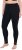 Ulla Popken Lace Trim Leggings Black - Jeans & Bukser i Store Størrelser – Plus Size - 