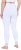 Ulla Popken Lace Trim Leggings White - Jeans & Bukser i Store Størrelser – Plus Size - Jeans & bukser, EU 42-70