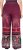 Ulla Popken Mixed Palm Print Elastic Waist Palazzo Pants Red - Jeans & Bukser i Store Størrelser – Plus Size - 