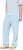 Ulla Popken Seersucker Elastic Waist Pants Blue - Jeans & Bukser i Store Størrelser – Plus Size - 