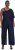 Ulla Popken Asymmetric Lace Panel Jumpsuit Navy - Jeans & Bukser i Store Størrelser – Plus Size - Jeans & bukser, EU 42-70