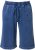 Ulla Popken Indigo Dyed Elastic Waist Jersey Shorts Blue - Jeans & Bukser i Store Størrelser – Plus Size - Jeans & bukser, EU 42-70