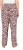 Ulla Popken Leopard Print Elastic Waist Pants White - Jeans & Bukser i Store Størrelser – Plus Size - Jeans & bukser, EU 42-70