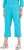 Ulla Popken Textured Elastic Waist Cropped Pants Deep Aqua - Jeans & Bukser i Store Størrelser – Plus Size - 