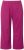 Ulla Popken Textured Elastic Waist Cropped Pants Magnolia Red - Jeans & Bukser i Store Størrelser – Plus Size - 