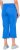 Ulla Popken Wide Leg Twill Mary Fit Culottes Deep Aqua - Jeans & Bukser i Store Størrelser – Plus Size - 