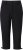 Ulla Popken Ultra Light Triple Function Cropped Softshell Pants Black - Jeans & Bukser i Store Størrelser – Plus Size - 