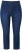 Ulla Popken Cropped Jeggings Blue Denim - Jeans & Bukser i Store Størrelser – Plus Size - 